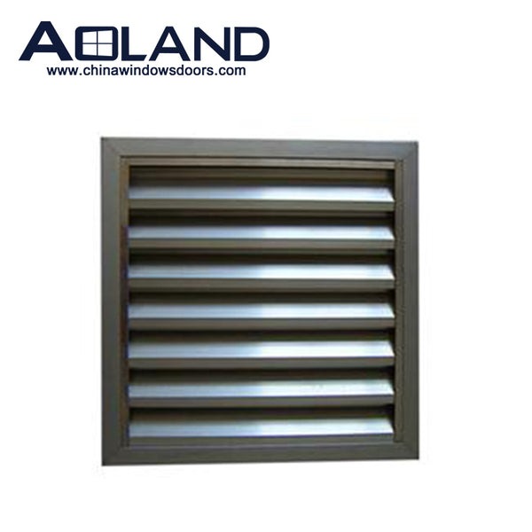 China manufacturer aluminium blade louver windows with AS 2047 on China WDMA