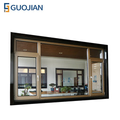 China market PVC UPVC Casement window design with USA standard on China WDMA