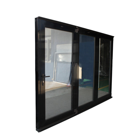 China quality supplier AAMA/AS2047/NZS4211 patio glass folding door on China WDMA