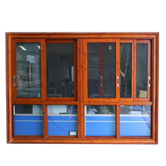 China quality supplier design Aluminum sliding double glazed window for house aluminum window frames balcony on China WDMA