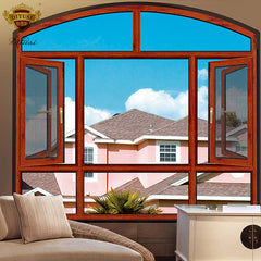 China supplier aluminum windows casement french window design swing out window on China WDMA