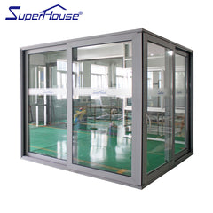 China supplier high end AAMA, NOA,Australia standard impact sliding glass door on China WDMA