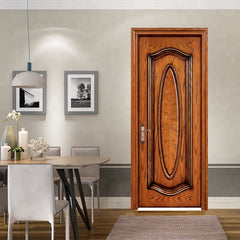 China supplier luxury solid entry/interior wood door design on China WDMA