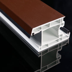 China supplier plastic extruded upvc profiles sliding door on China WDMA