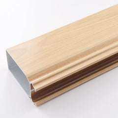 Chinese Factory Hot Sale aluminium wooden window profiles best price on China WDMA