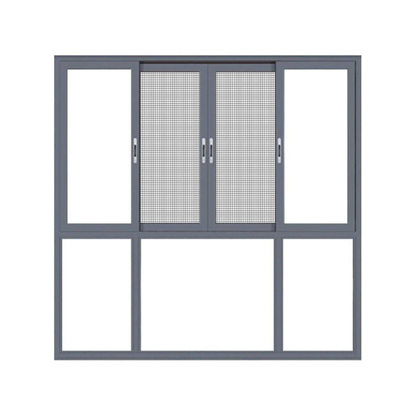 Chinese style low price aluminium double glazed sliding windows doors on China WDMA