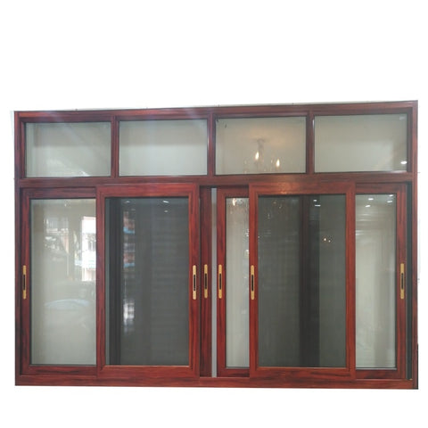 Chinese supplier huge aluminum window glass window with mosquito net ,price of aluminium sliding window on China WDMA