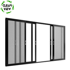 Clearview Furnishing three triple track aluminium entry sliding door on China WDMA