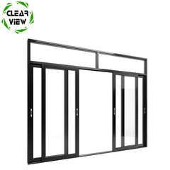 Clearview Furnishing three triple track aluminium entry sliding door on China WDMA