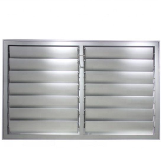 Commercial House Fixed High Quality Aluminum Louver Window on China WDMA