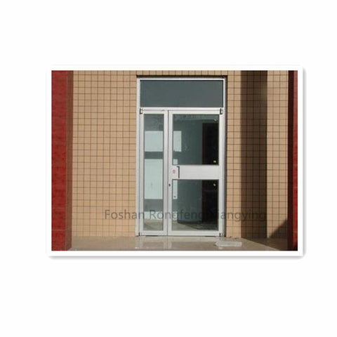 Commercial Used Aluminium Double Casement Glass Door on China WDMA