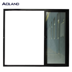 Commercial open style interior aluminum/aluminium sliding glass door for office on China WDMA