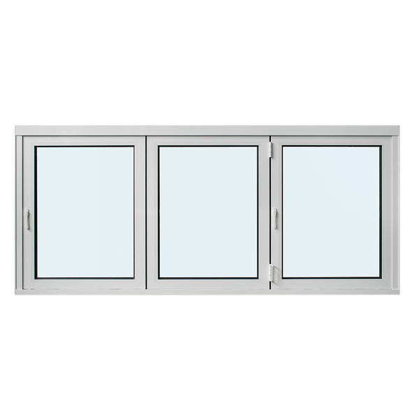 Commercial system glass aluminum bi folding accordion window on China WDMA