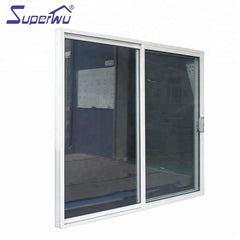 Competitive price aluminum glass panel interior magnetic metal sliding door on China WDMA