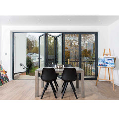 Custom Made Residential Interior Aluminum Glass Folding Doors Cost on China WDMA