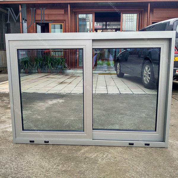 Custom size silver interior aluminum sliding window frame price philippines on China WDMA