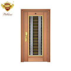 Custom stainless steel metal door steel doors design HLB-1977 on China WDMA