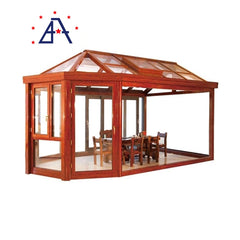 Customized Aluminium Retractable Sunroom Glass Sunrooms with Sliding Doors on China WDMA