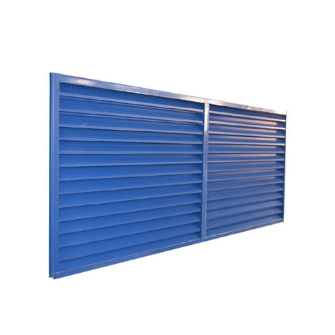 Customized Aluminum Fixed Window Metal Louver Price on China WDMA