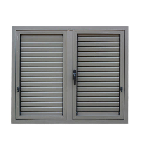 Customized Aluminum Fixed Window Metal Louver Price on China WDMA