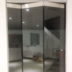 Customized Hight quality stainless steel sliding folding door for interer shop on China WDMA