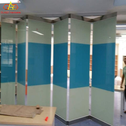 Customized Hight quality stainless steel sliding folding door for interer shop on China WDMA