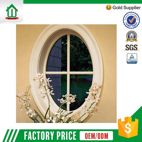 Customized aluminum/ upvc/ pvc round window/ circular window on China WDMA