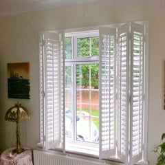 Customized hot sale windows double pain with wooden shutters on China WDMA