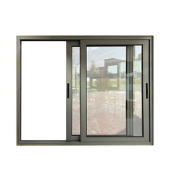 Customized low cost soundproof aluminum glass sliding window on China WDMA