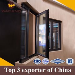 Customized sliding extrusion aluminum glass door and window frame on China WDMA