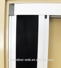 DIY screens sliding mosquito protection retractable mesh screen door on China WDMA