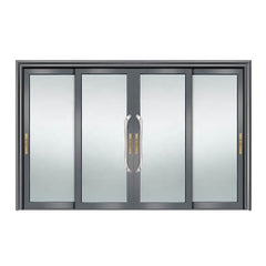 Doorwin sliding door- Thermal break double safety glazing aluminum sliding doors triple glass aluminum lift sliding door on China WDMA on China WDMA