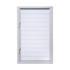 Double Glaze Glass Glass Shutter With Adjustable Blades Louvre Windows on China WDMA