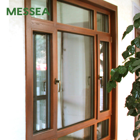 Double Glazed Best Aluminum Clad Wood Casement Windows for Sale MGN78 on China WDMA