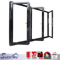 Double Glazing Aluminium Soundproof Used Exterior French Doors For Sale on China WDMA