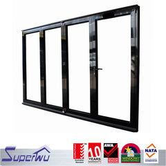 Double Glazing Aluminium Soundproof Used Exterior French Doors For Sale on China WDMA