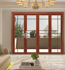 Double Glazing Glass Wood Grain Balcony Aluminum Lift Sliding Door on China WDMA