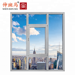 Double Pane Double Glazed Windows Aluminum Jalousie Black Casement Window Single Hung Aluminum Window on China WDMA