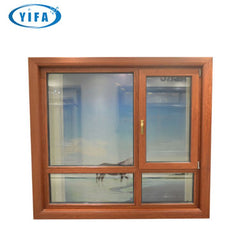 Double Pane Double Glazed Windows Aluminum Jalousie Black Casement Window Single Hung Aluminum Window on China WDMA