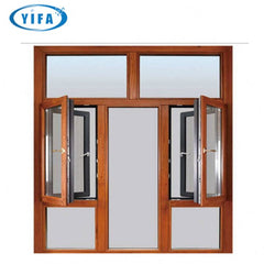 Double Pane Double Glazed Windows Aluminum Jalousie Black Casement Window Single Hung Aluminum Window on China WDMA