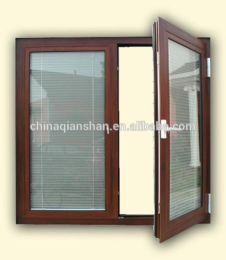 Double Pane Double Glazed Windows Aluminum Jalousie Black Casement Window Single Hung Aluminum Window on China WDMA