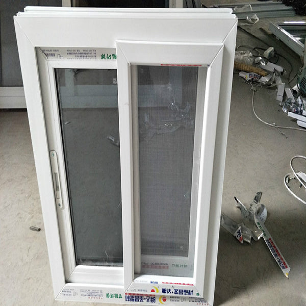 Double Panel Tempered Glass Low-E PVC Frame Horizontal Slider Window on China WDMA