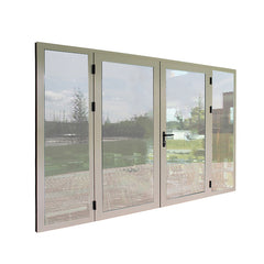 Double glazed french door hinged door design aluminum doors on China WDMA