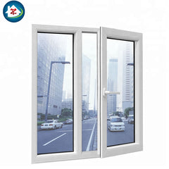 Double glazing vinyl hurricane impact pvc jalousie windows in the philippines on China WDMA