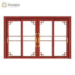 Double leaf sliding aluminum french door on China WDMA