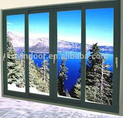 Double pane swing style aluminum doors casement hinged aluminum interior/exterior doors on China WDMA