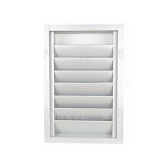 Durable design pvc plastic blade plantation window shutters from shanghai supplier on China WDMA