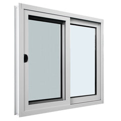 Easy To Operate Heat Sound Insulation Aluminum Windows And Doors Sliding Double Glass Window For House on China WDMA