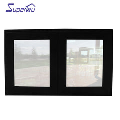 Energy saving double glass window aluminium awning windows and doors on China WDMA