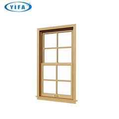 European Style Double Window Vs Single Hung Made In China on China WDMA